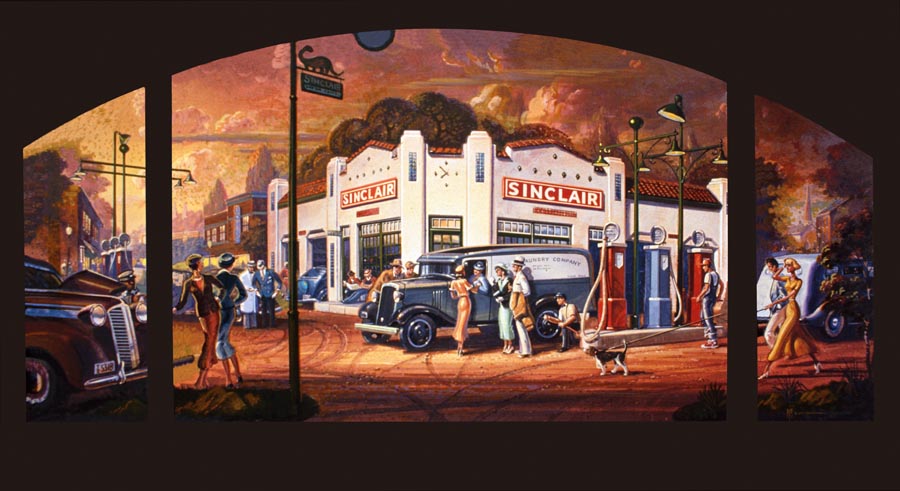Retro Murals, Vintage Murals, 1950s Murals, Vinyl Murals, 
	  diner murals, 1950s retro murals, 1950 vintage murals, restaurant murals, retro restaurant 
	  murals